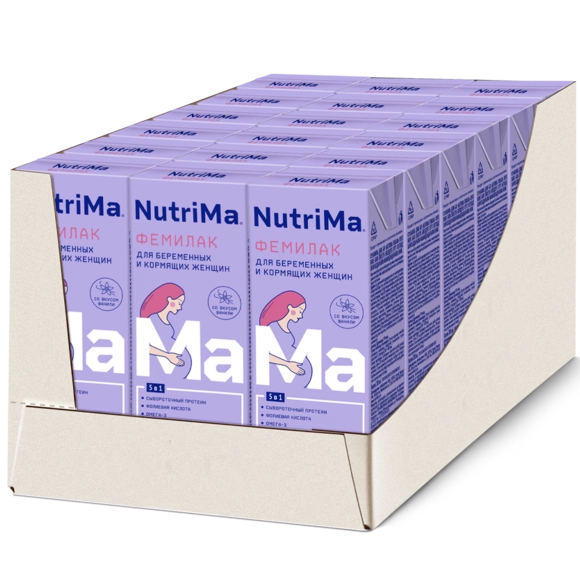 Готовый напиток для беременных и кормящих женщин Nutrima Фемилак, 18 штук